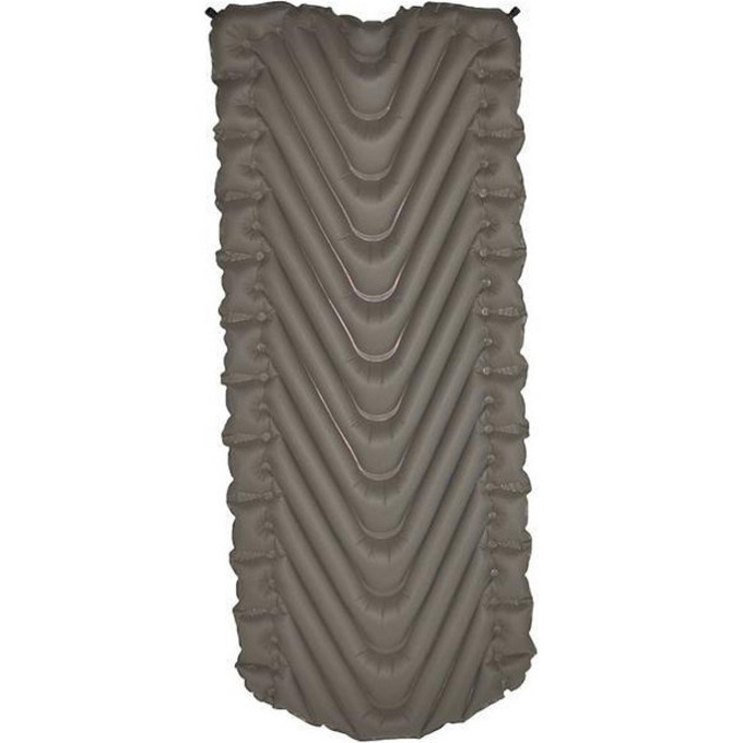 Надувной коврик KLYMIT STATIC V LUXE PAD GREY Серый 06VLSt01D