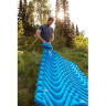 Надувной коврик KLYMIT STATIC V PAD DOUBLE BLUE Синий 06DVBL01E
